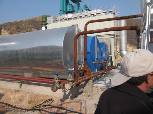 導(dǎo)熱油式瀝青儲(chǔ)存罐